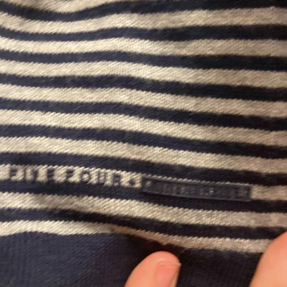 Men’s Five Four Robert Geller Grant long sleeve shirt S/M Striped 100% Cotton - Picture 6 of 6